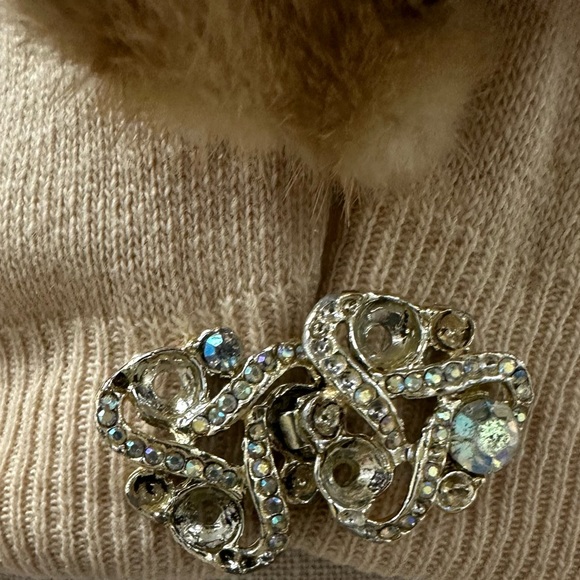 Vintage mink/ cashmere Cardigan - Picture 5 of 9